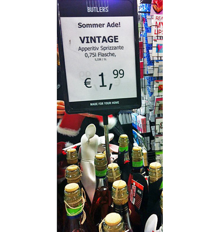 Sommer Ade! Vintage Apperitiv Sprizzante 0,75l Flasche