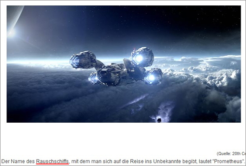 Rauschschiff „Prometheus“