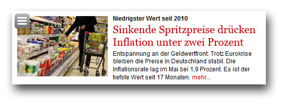 Sinkende Spritzpreise drücken Inflation unter zwei Prozent