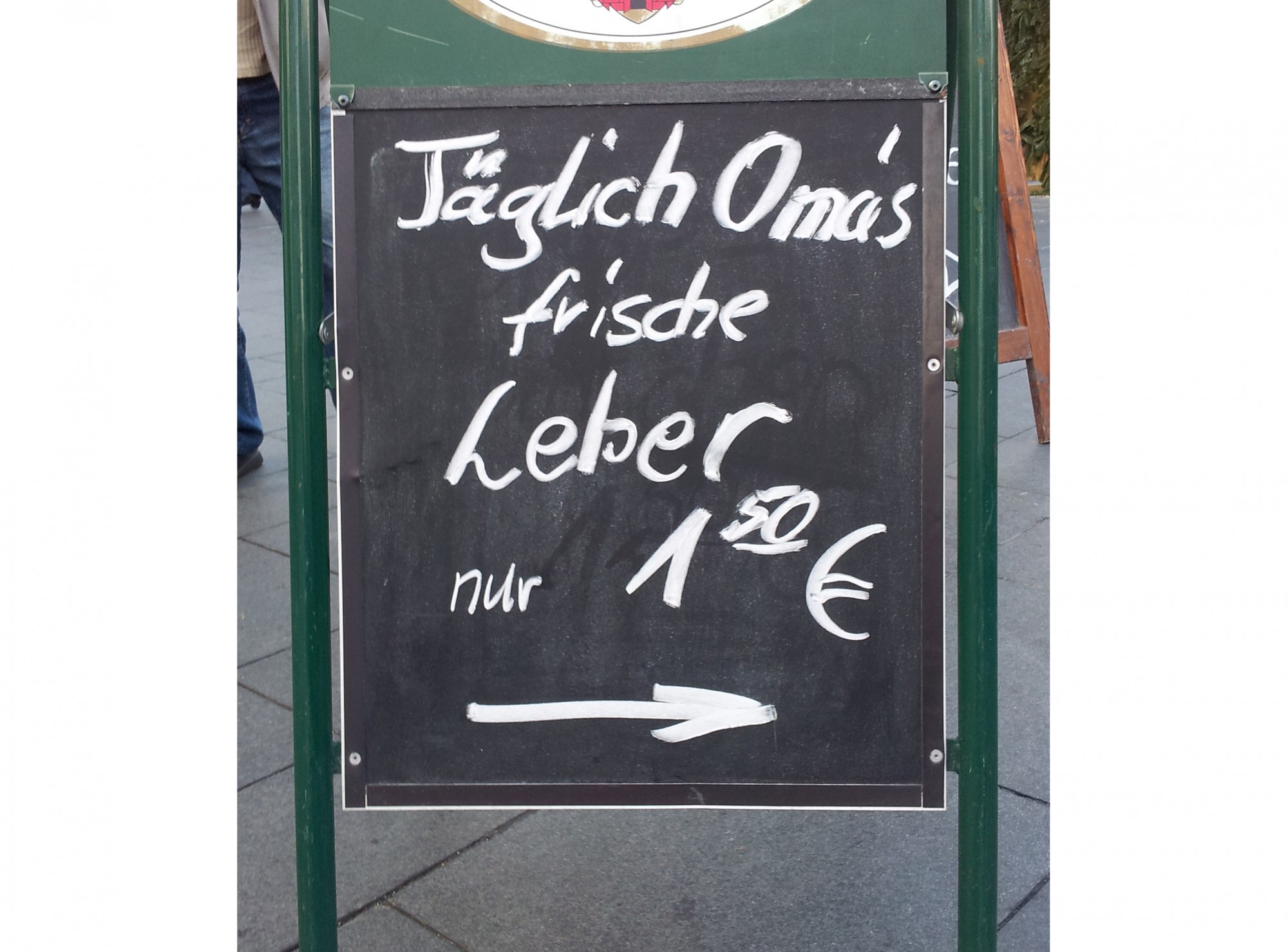 Täglich Oma's frische Leber